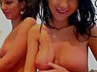 Watching these two comely babes playfully display their perfect young bodies on webcam stamina make you drool with the addition of fantasize about a threesome with them. It's an awesome video.
