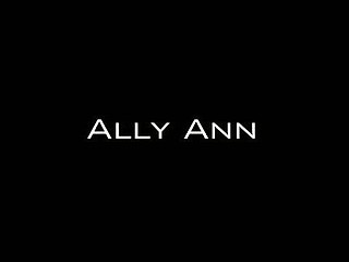 Ally Ann Enjoys Massage but Unearth Between Her Limbs Surrounding